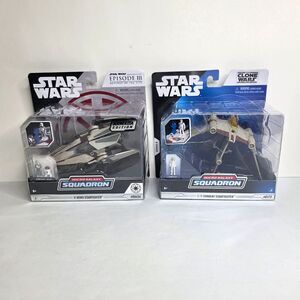 Star Wars Micro Galaxy Squadron V-WING 0063A & V-19 TORRENT STARFIGHTER 0173 SET